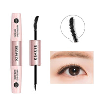 HKM-190035 Dual-Ended Long-Lasting Waterproof Liquid Eyeliner and Mascara in Black
