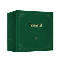 HKM-290323 Golden Algae Elastic Eye Masks - 60 Patches for Moisturizing and Refreshing Care
