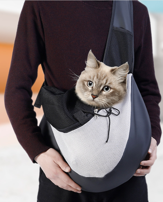JMT-087434 Pet Cat and Dog Shoulder Carrier Bag for Travel and Comfort