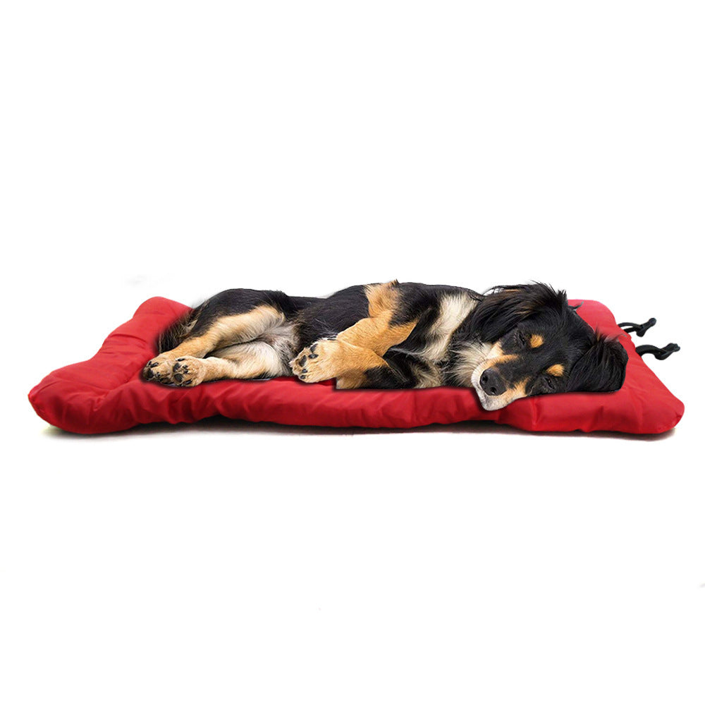 HKM-639187 Foldable Waterproof Dog Cushion for Home and Outdoor Use - 90cm x 60cm, Portable and Durable
