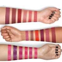 HKM-320787 18-Piece Matte Velvet Lip Gloss Set for All-Day Color and Shine