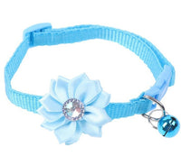 HKM-635603 Canvas Bell-Shaped Collar with Metal Accents - One Size Fits All