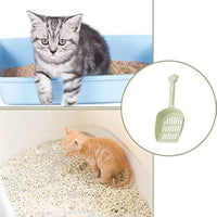 HKM-892499 Durable Plastic Cat Litter Scoops for Effortless Cleaning and Odor Control