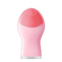 HKM-262355 Ultrasonic Waterproof Silicone Facial Cleanser with 3 Vibration Settings