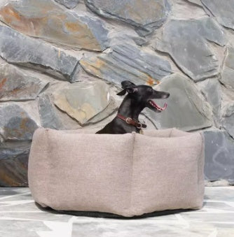 HKM-062867 Cozy Fabric Dog Bed - Multiple Sizes Available (S, M, L, XL) for Pets up to 60 kg