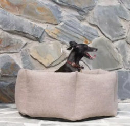 HKM-062867 Cozy Fabric Dog Bed - Multiple Sizes Available (S, M, L, XL) for Pets up to 60 kg