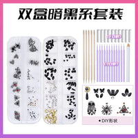 HKM-997971 3D Crystal Diamond Tooth Gem Kit for Custom Teeth Jewelry - Various Shapes and Colors