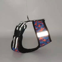 HKM-092371 Reflective Adjustable Dog Chest Strap - Polyester Material with Multiple Size Options