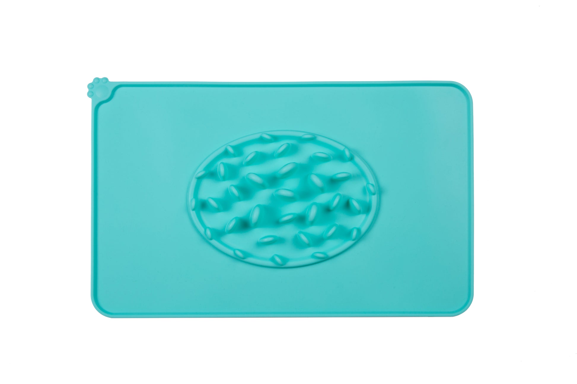 HKM-093331 Dog Claw Slow Feed Silicone Food Mat for Cats and Dogs - Heat Resistant and Eco-Friendly, 47x30cm