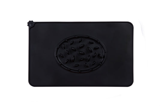 HKM-093331 Dog Claw Slow Feed Silicone Food Mat for Cats and Dogs - Heat Resistant and Eco-Friendly, 47x30cm