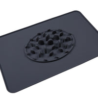 HKM-093331 Dog Claw Slow Feed Silicone Food Mat for Cats and Dogs - Heat Resistant and Eco-Friendly, 47x30cm