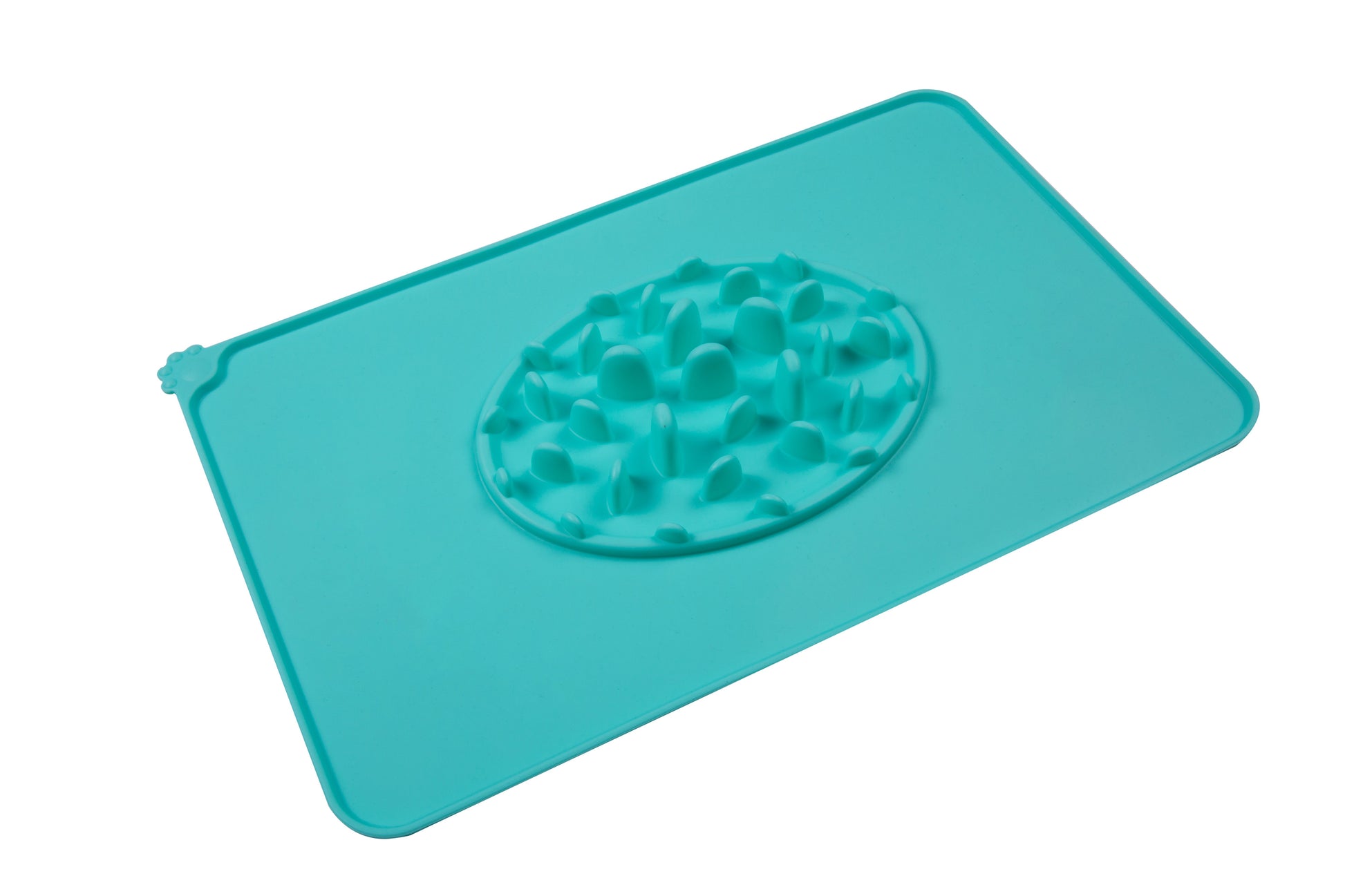 HKM-093331 Dog Claw Slow Feed Silicone Food Mat for Cats and Dogs - Heat Resistant and Eco-Friendly, 47x30cm