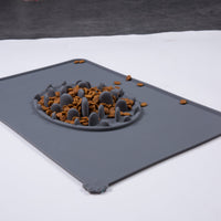 HKM-093331 Dog Claw Slow Feed Silicone Food Mat for Cats and Dogs - Heat Resistant and Eco-Friendly, 47x30cm