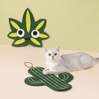 HKM-953683 Cactus Cat Scratch Pad with Sisal Material for Claw Maintenance and Sofa Protection