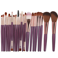 HKM-544723 22-Piece Eyeshadow Brush Set with Pink, Black, and Coffee Color Options