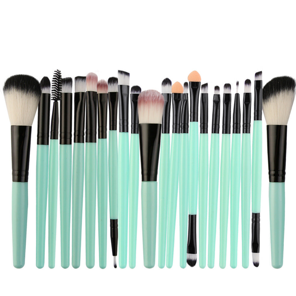 HKM-544723 22-Piece Eyeshadow Brush Set with Pink, Black, and Coffee Color Options