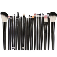 HKM-544723 22-Piece Eyeshadow Brush Set with Pink, Black, and Coffee Color Options
