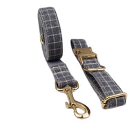 HKM-992915 Velvet Pet Collar with Matching Traction Rope and Bow Tie Set