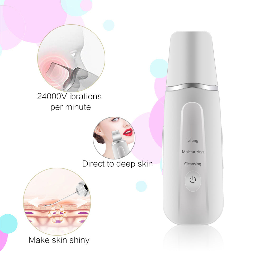 HKM-914899 Ultrasonic Skin Cleansing Device with Ionic Technology for Deep Cleaning and Improved Skin Elasticity