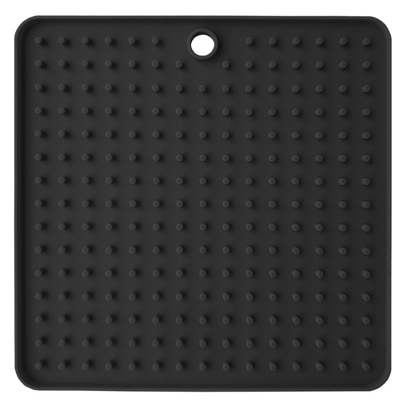 HKM-156563 Silicone Dog Licking Pad - Pet Slow Food Plate, 18.5 x 18.5 cm