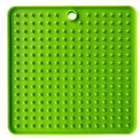 HKM-156563 Silicone Dog Licking Pad - Pet Slow Food Plate, 18.5 x 18.5 cm