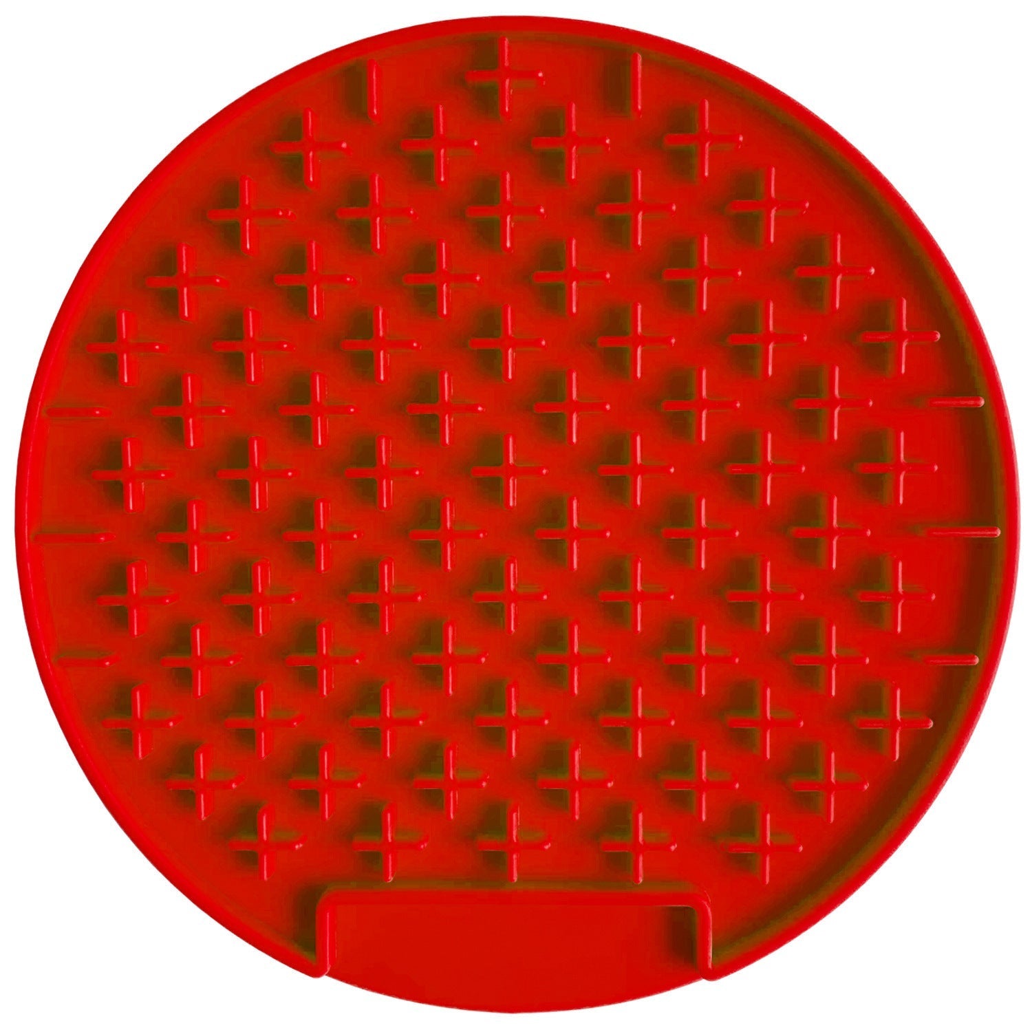 HKM-156563 Silicone Dog Licking Pad - Pet Slow Food Plate, 18.5 x 18.5 cm