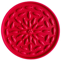HKM-156563 Silicone Dog Licking Pad - Pet Slow Food Plate, 18.5 x 18.5 cm