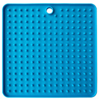 HKM-156563 Silicone Dog Licking Pad - Pet Slow Food Plate, 18.5 x 18.5 cm