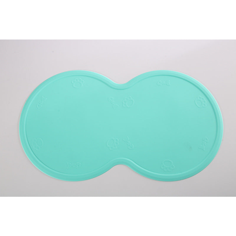 JMT-093258 Eco-Friendly Silicone Pet Placemat - Durable, Easy to Clean, Comfortable Texture, High-Temperature Resistant, Elegant Design, 480 x 270 x 3MM