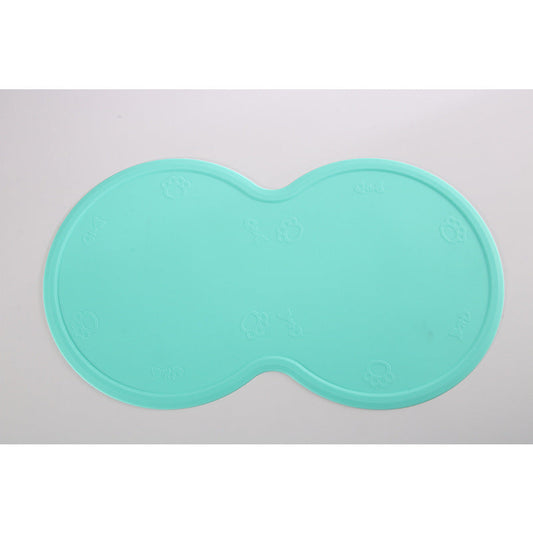 JMT-093258 Eco-Friendly Silicone Pet Placemat - Durable, Easy to Clean, Comfortable Texture, High-Temperature Resistant, Elegant Design, 480 x 270 x 3MM