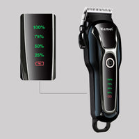 HKM-872083 Rechargeable LCD Electric Hair Clipper for Pets and Humans with Dual-Use Technology and Accessories
