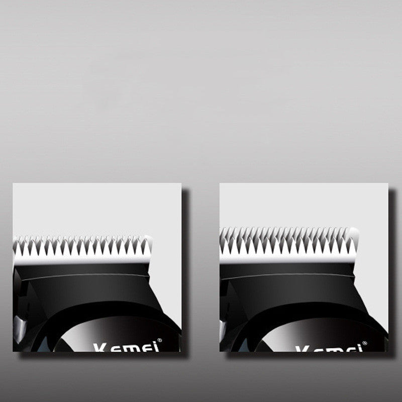 HKM-872083 Rechargeable LCD Electric Hair Clipper for Pets and Humans with Dual-Use Technology and Accessories