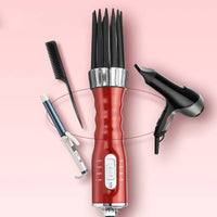 HKM-634387 3-in-1 Hot Air Comb with Tourmaline Ceramic for Efficient Hair Drying and Styling