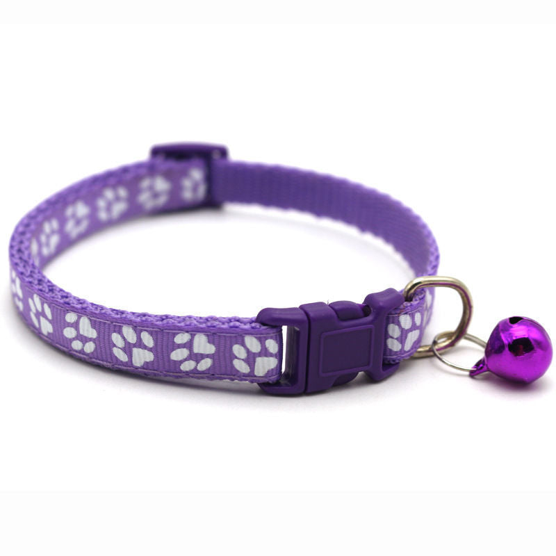 HKM-612883 Adjustable Anti-Bite Collar with Copper Bell for Small Dogs and Cats