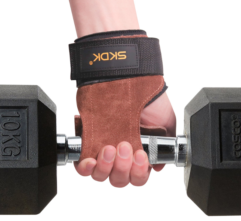 KTX-734227 Gymnastics Hand Grips Fitness Gloves for Weight Lifting and Training