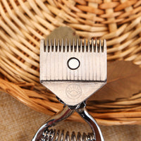 HKM-492371 Pet Hair Trimmer - Eco-Friendly Manual Clipper with Low Vibration and Quiet Design