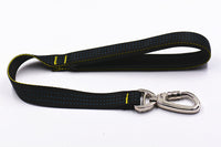 HKM-857235 Durable Nylon Dog Traction Rope with Stainless Steel Safety Buckle - 2.5cm x 57cm