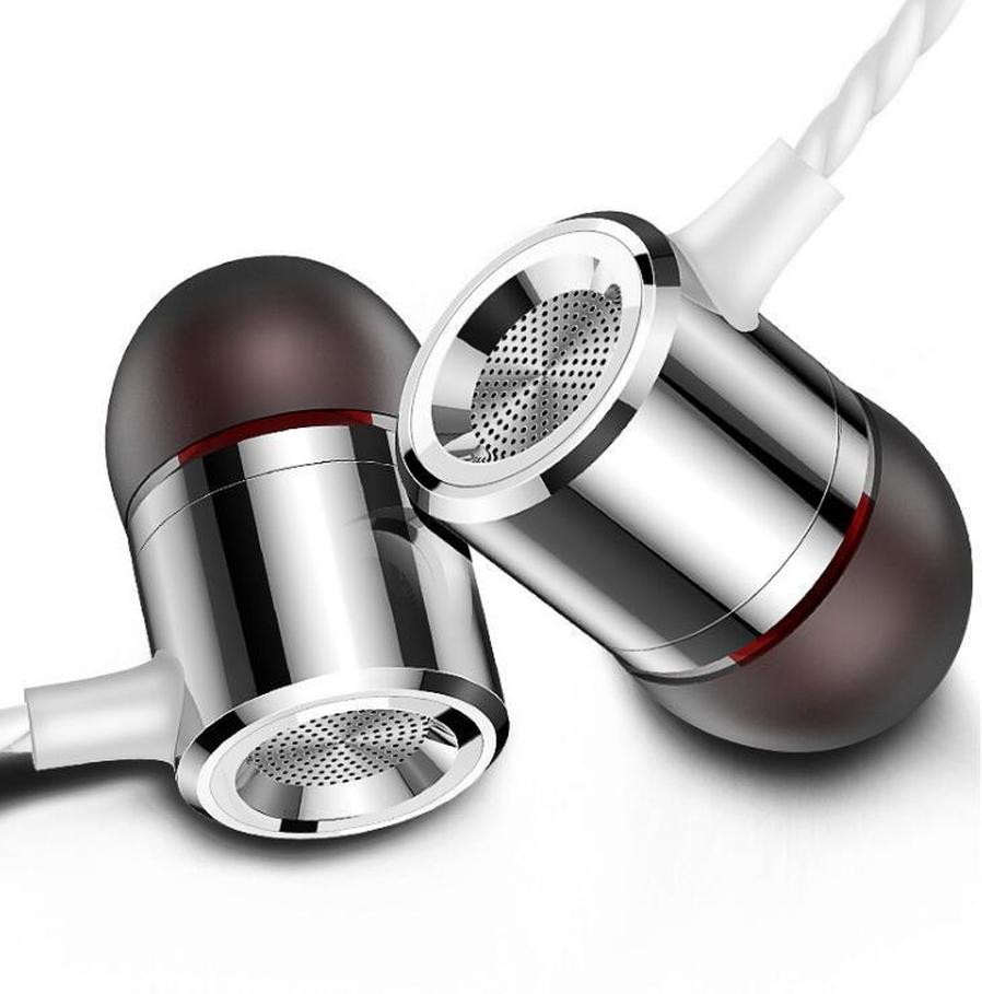 KTX-542675 Metal In-Ear Headphones with Microphone and Noise Cancelling Feature