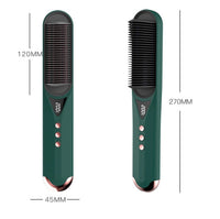 HKM-632019 Dual-Use Curly and Straight Hair Comb with Tourmaline Ceramic Technology