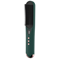 HKM-632019 Dual-Use Curly and Straight Hair Comb with Tourmaline Ceramic Technology