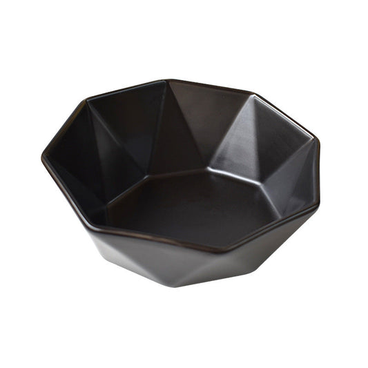 HKM-389715 Ceramic High-Foot Cat Food and Water Bowl with Bamboo Wood Base - 250g Capacity for Food and 250ml for Water