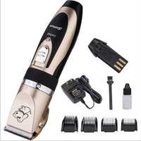 HKM-753363 Quiet Professional Pet Grooming Kit with Sharp Detachable Blade and Adjustable Length Options