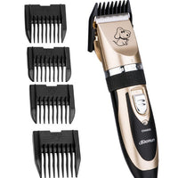 HKM-753363 Quiet Professional Pet Grooming Kit with Sharp Detachable Blade and Adjustable Length Options