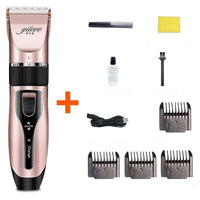 HKM-753363 Quiet Professional Pet Grooming Kit with Sharp Detachable Blade and Adjustable Length Options