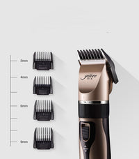 HKM-753363 Quiet Professional Pet Grooming Kit with Sharp Detachable Blade and Adjustable Length Options