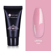 HKM-319059 Multicolor Nail Extension Gel Set - 30ml Cream Texture, Long Lasting Resin Formula