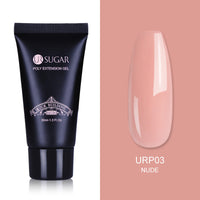 HKM-319059 Multicolor Nail Extension Gel Set - 30ml Cream Texture, Long Lasting Resin Formula