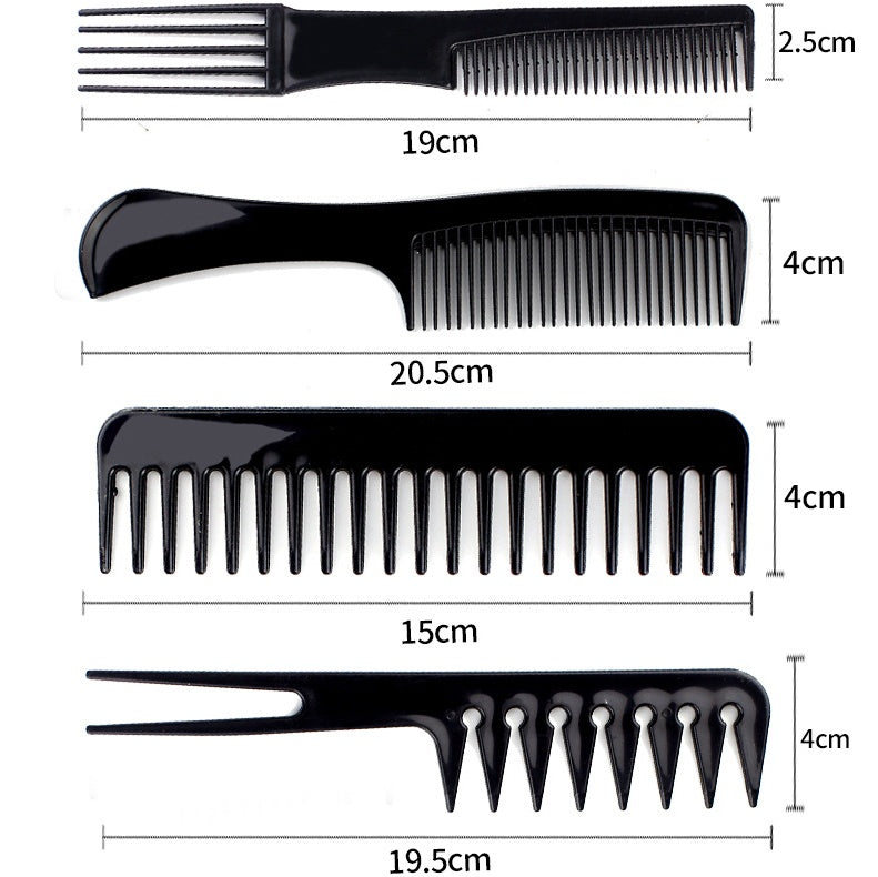 HKM-565331 10-Piece Hair Comb Set for Various Styling Needs