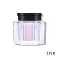 HKM-293779 Polarized Diamond Eyeshadow Powder - 8 Vibrant Colors Including Purple, Gold, Green, and More