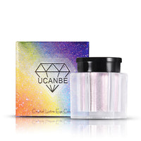 HKM-293779 Polarized Diamond Eyeshadow Powder - 8 Vibrant Colors Including Purple, Gold, Green, and More